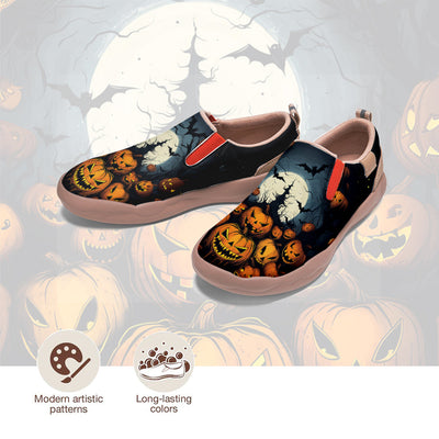 Halloween Pumpkin Slip On