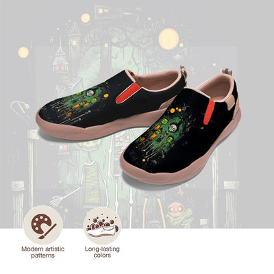 Graffiti Zombie Slip On