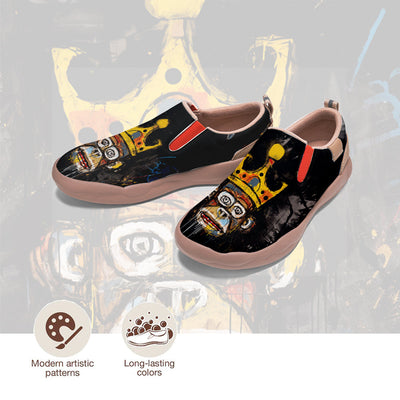 Graffiti Basquiat Monkey Slip On