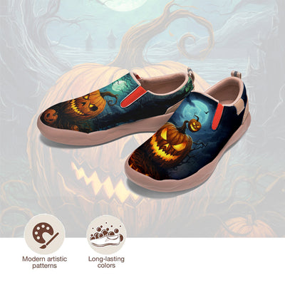 Halloween Pumpkin Slip On