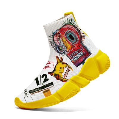 Graffiti Basquiat Kids Speed Trainer