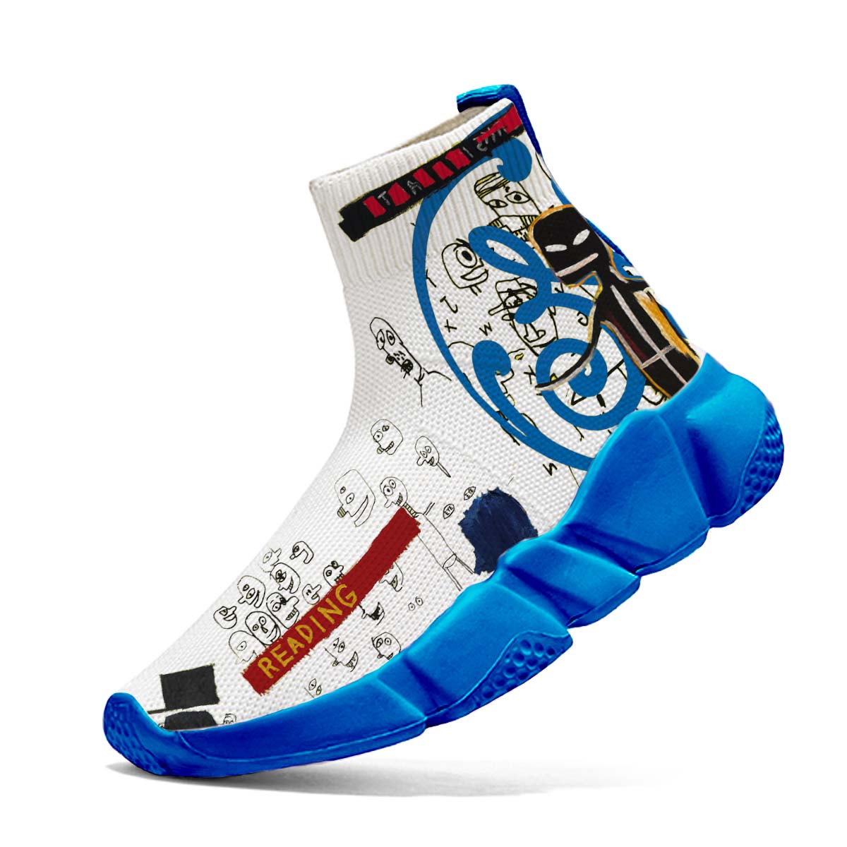 Graffiti Basquiat Kids Speed Trainer