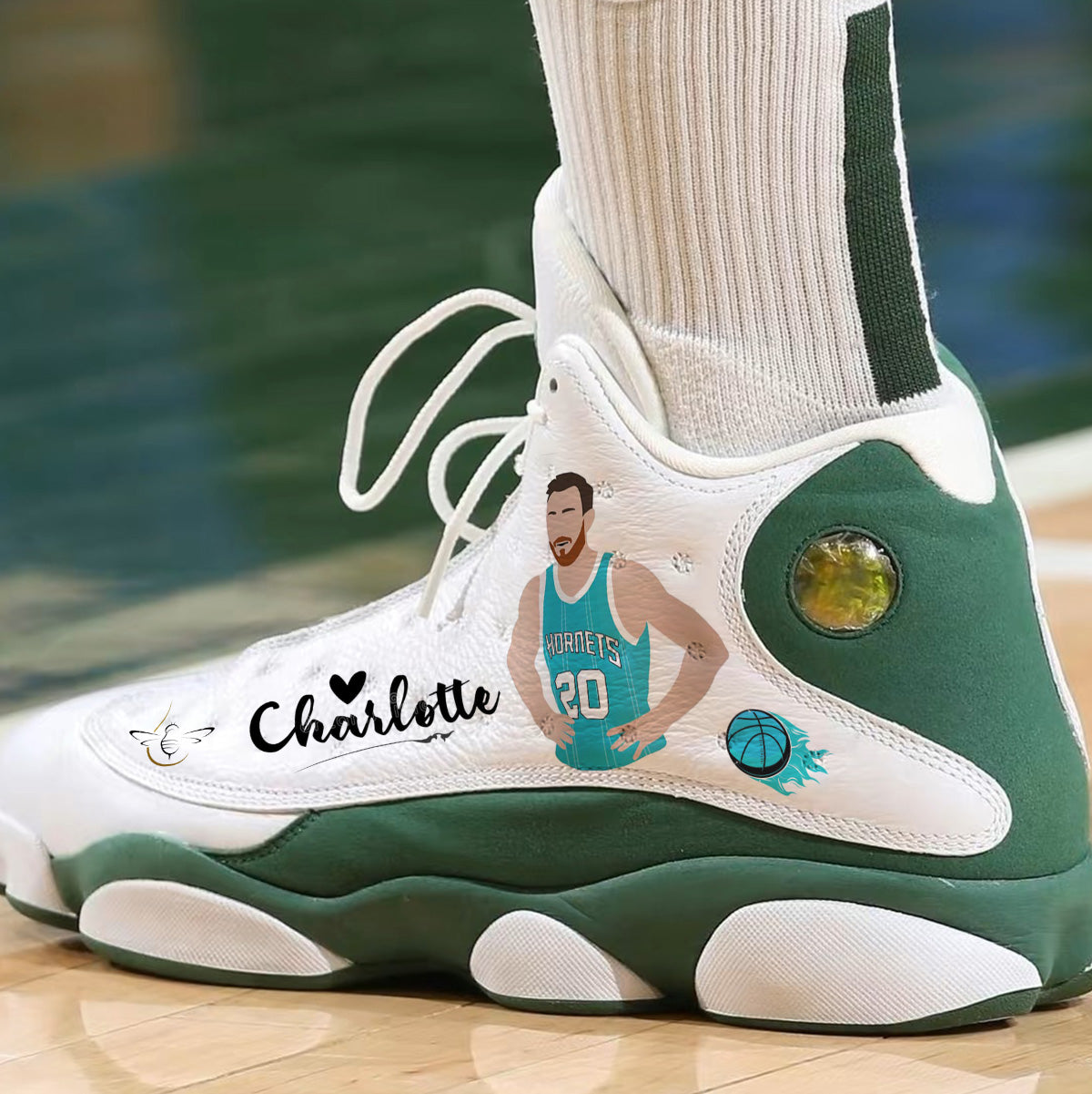 Charlotte Basketball Retro Sneaker