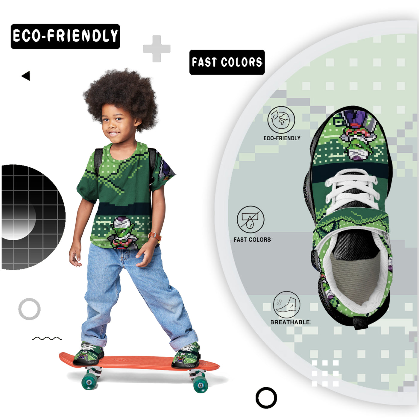 Pixel Piccolo Kids Running Shoes