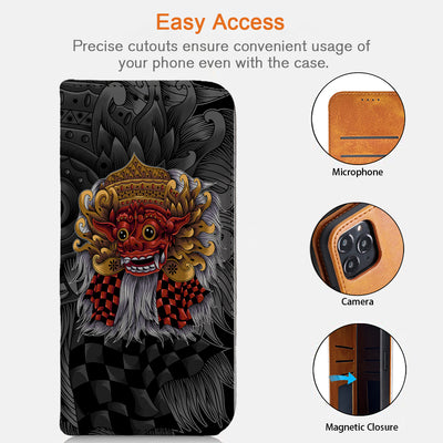 Barong iPhone Leather Case