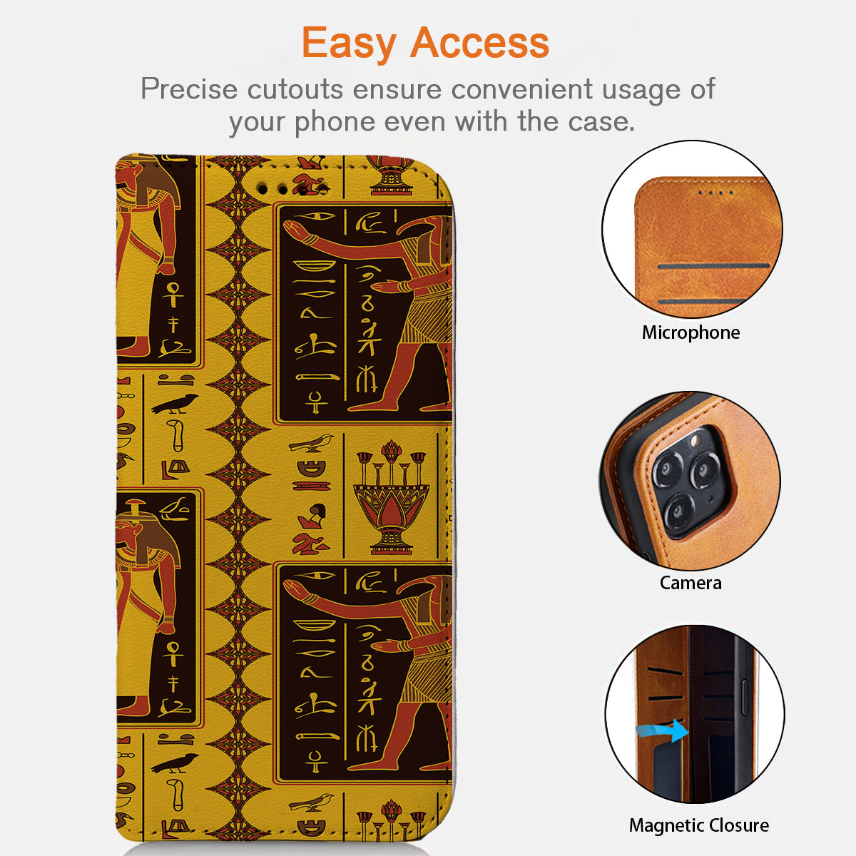 Tribal Ethnic iPhone Leather Case