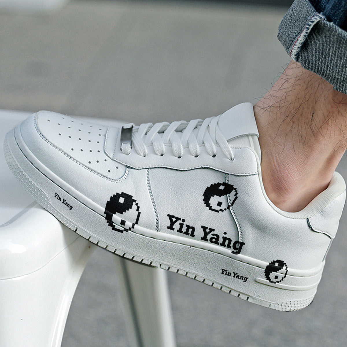 Pixel Yin Yang Sneaker