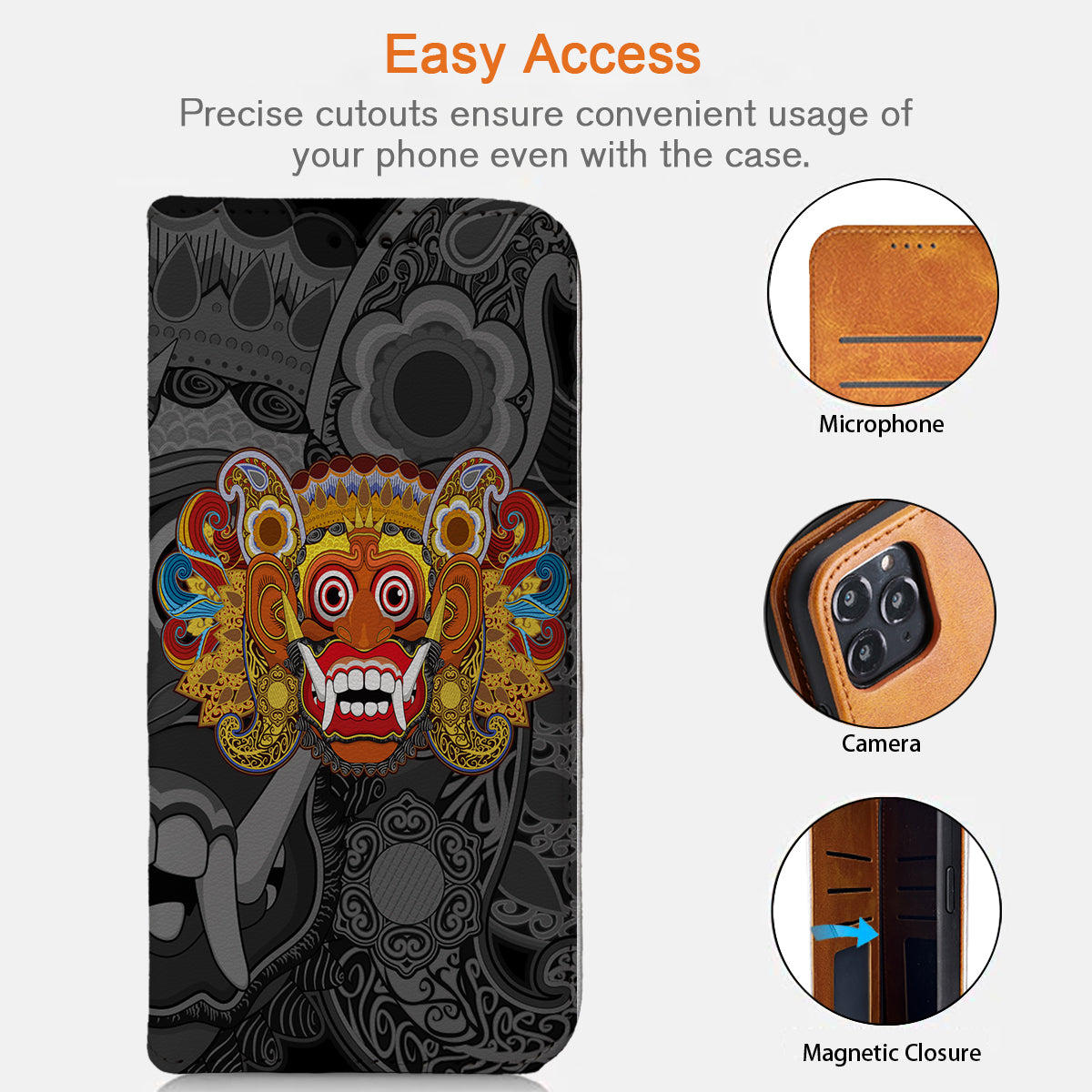 Barong iPhone Leather Case