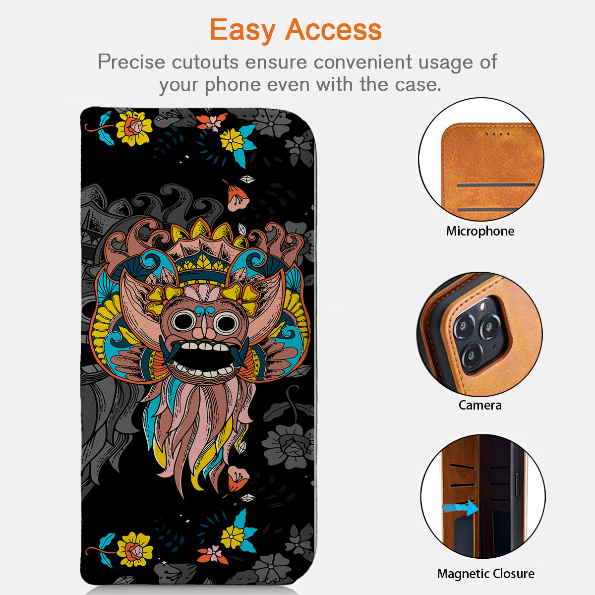 Barong iPhone Leather Case