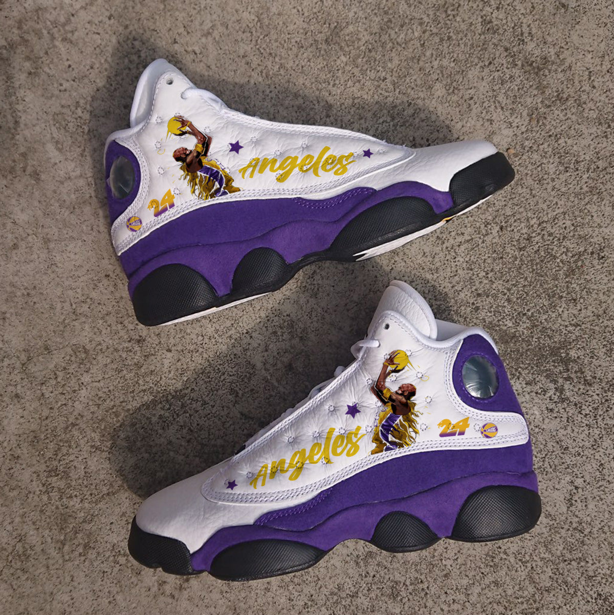 Los Angeles Basketball Retro Sneaker