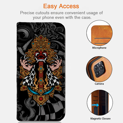 Barong iPhone Leather Case