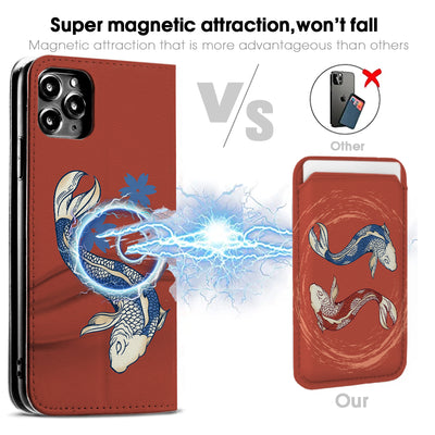 Koi Fish iPhone Leather Case