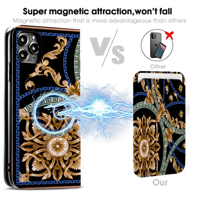 Luxury Printing iPhone Leather Case