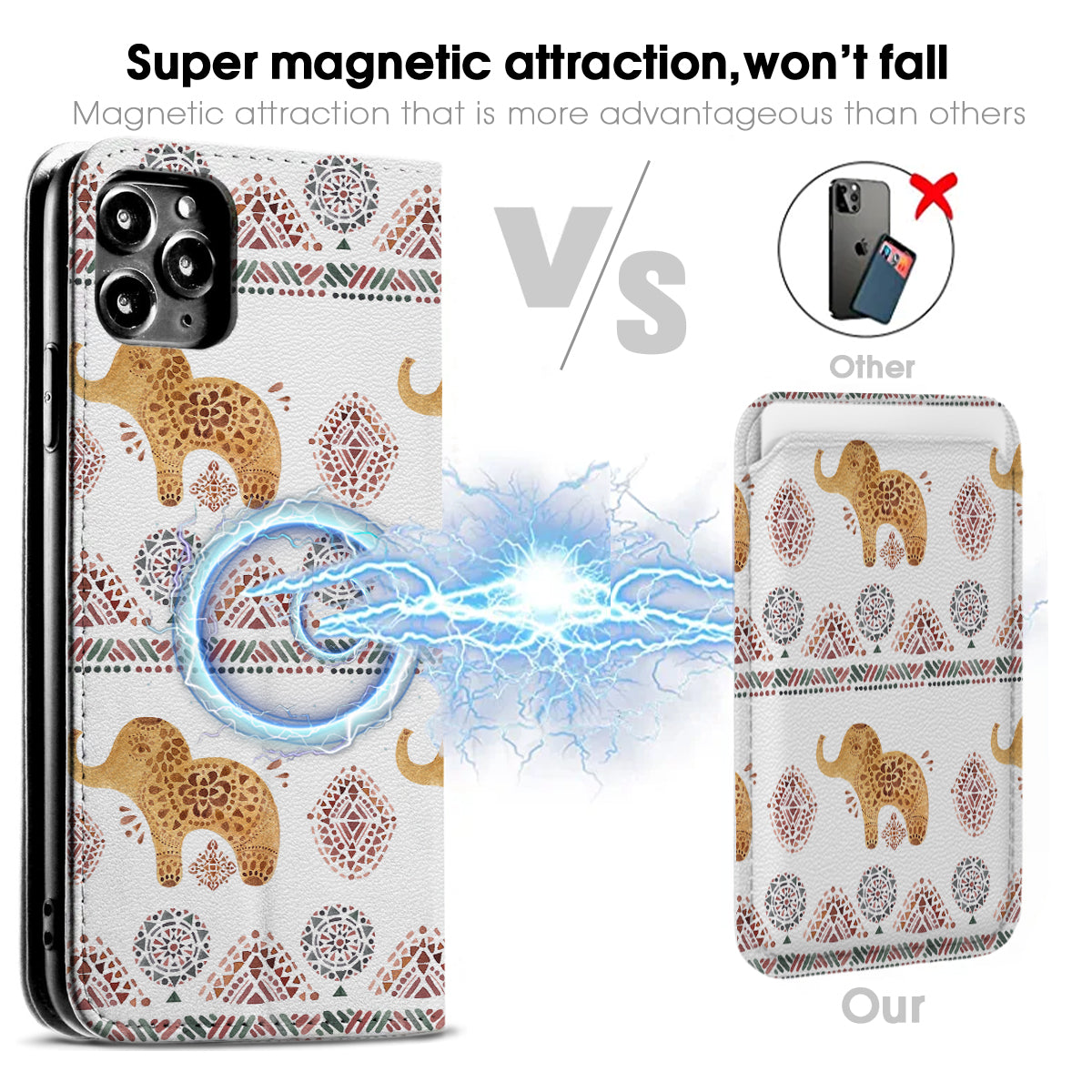 Elephant iPhone Leather Case