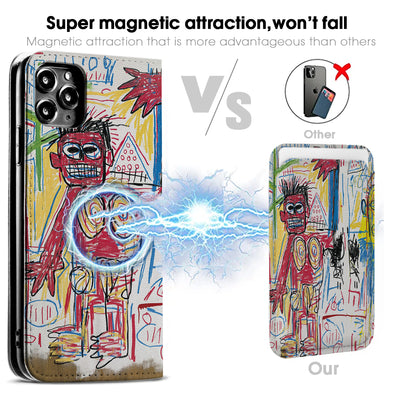 Basquiat iPhone Leather Case