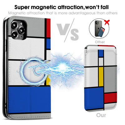 Mondrian iPhone Leather Case