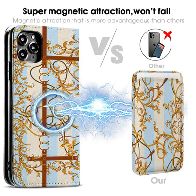 Luxury Printing iPhone Leather Case