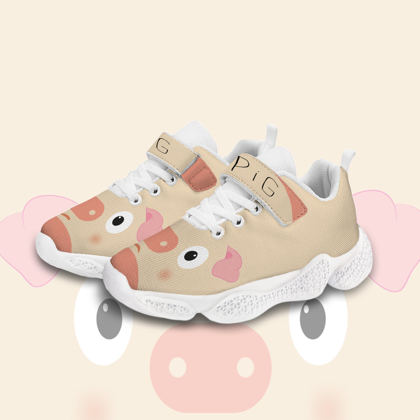 Pig Kids Running Shoes