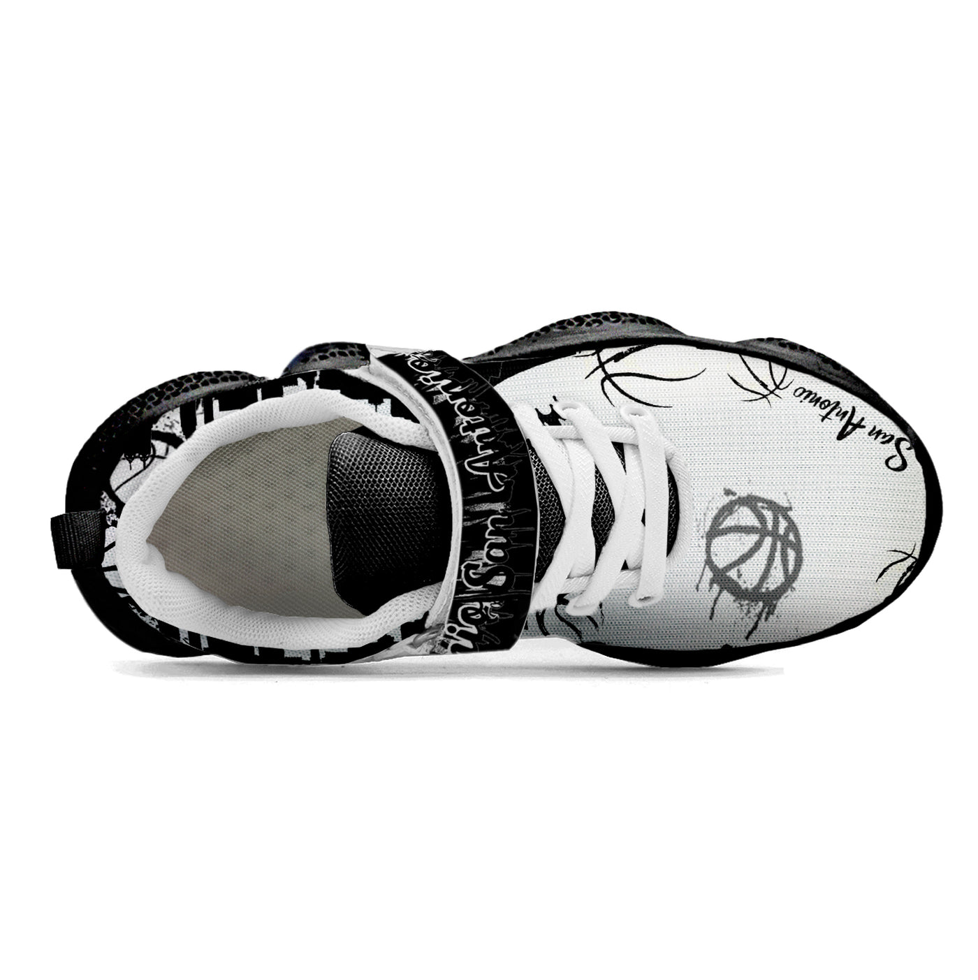 San Antonio Basketball Kids Running Shoes