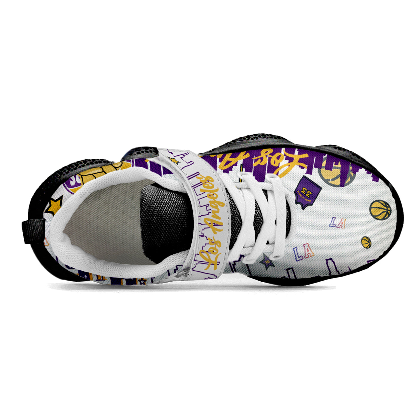 Los Angeles Basketball Kids Running Shoes