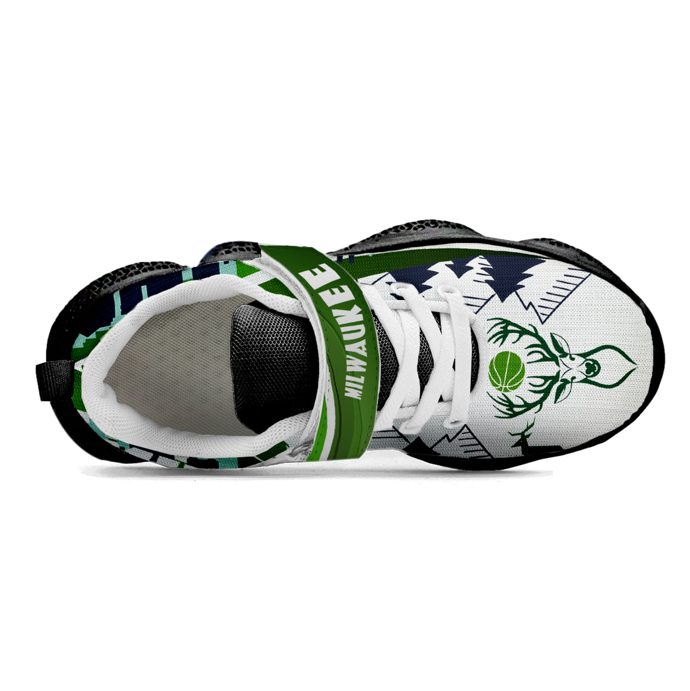 Milwaukee Basketball Kids Running Shoes