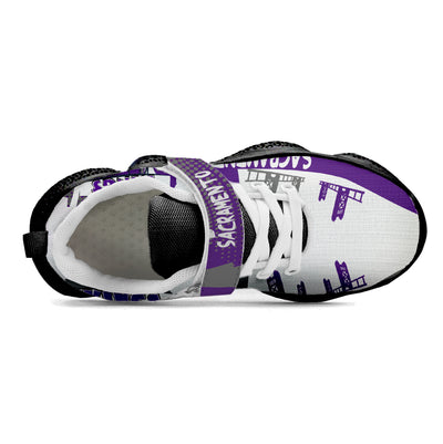 Sacramento Basketball Kids Running Shoes