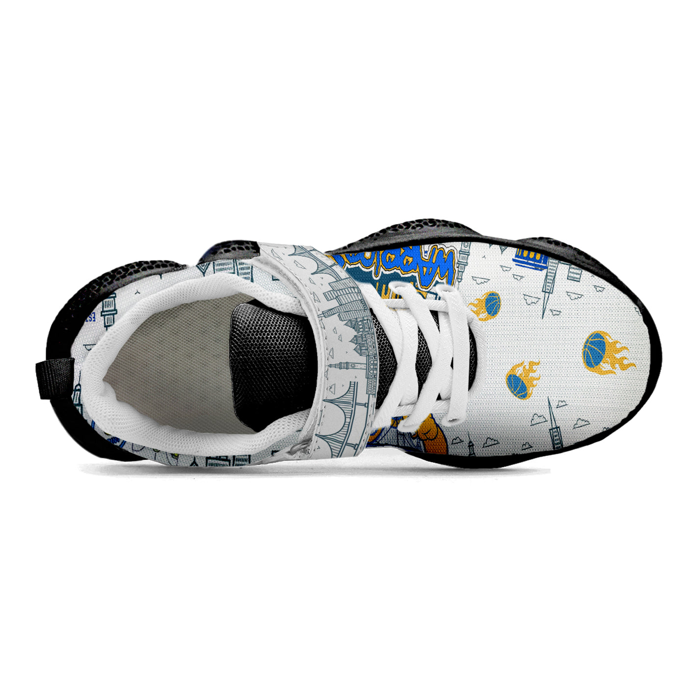 San Francisco Basketball Kids Running Shoes