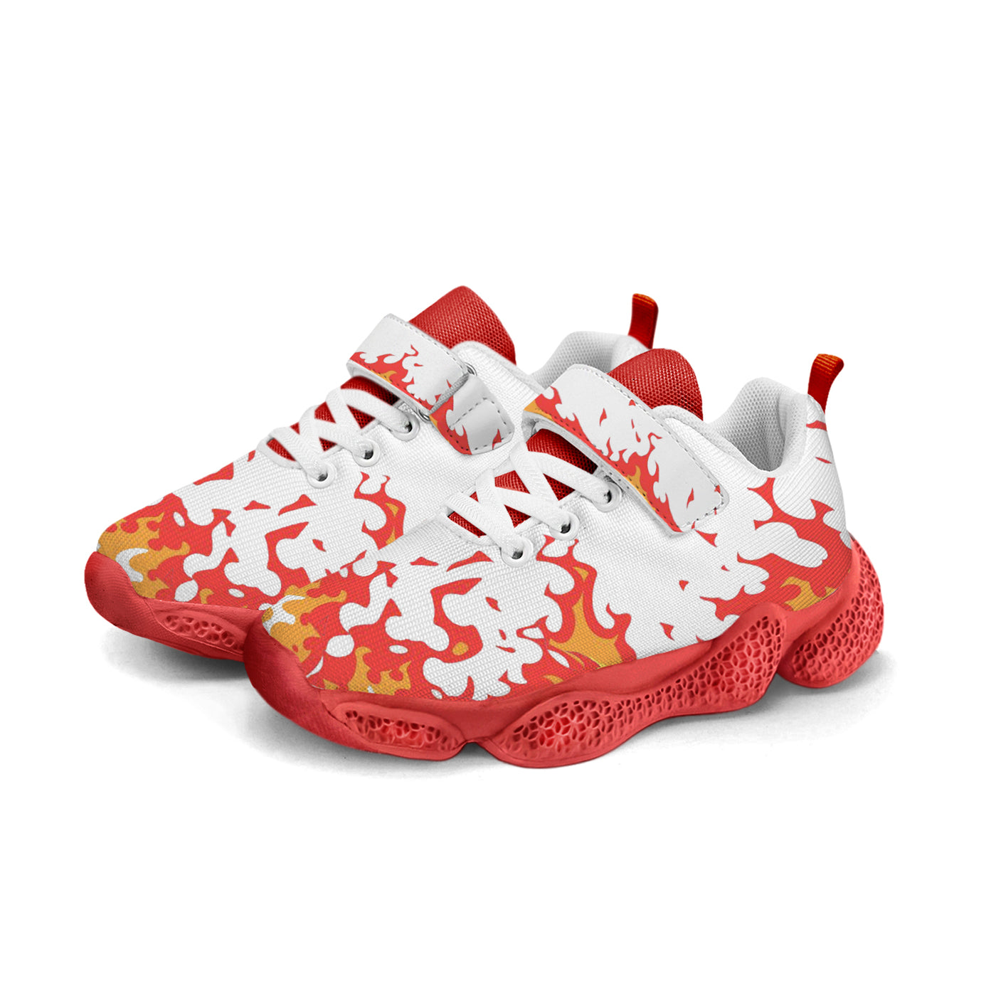 Red Flame Kids Running Shoes