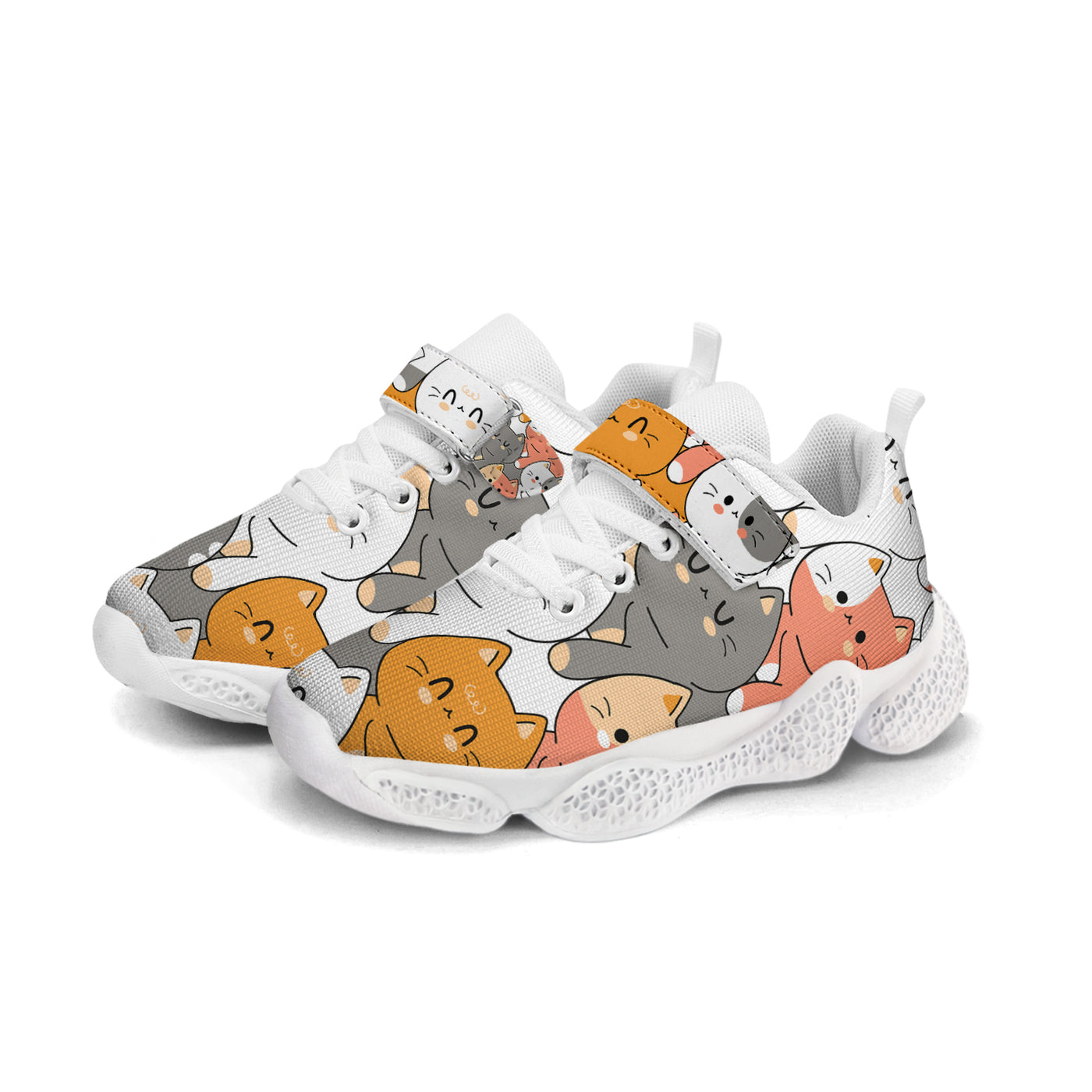 Cat Kids Running Shoes