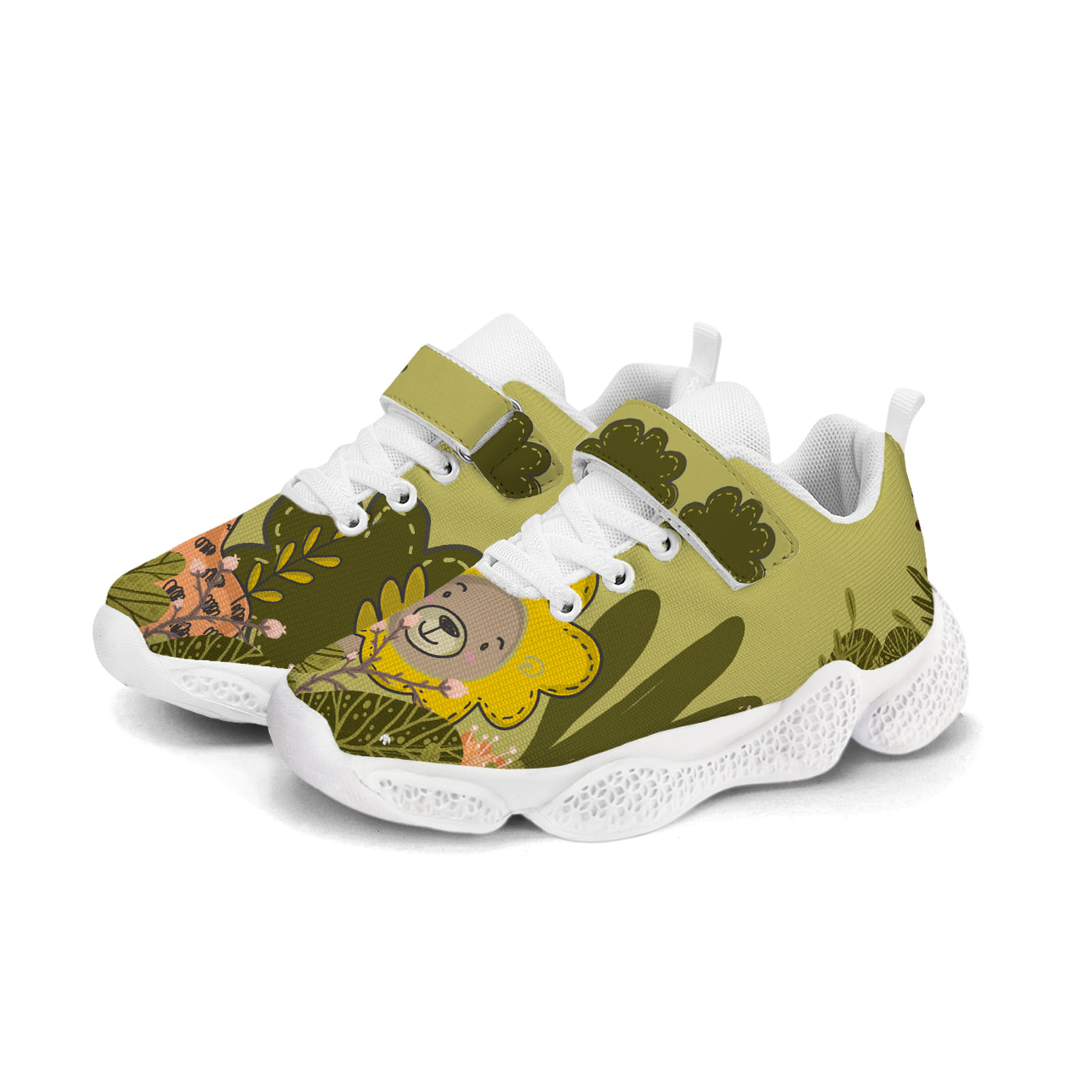 Lion And Giraffe Kids Running Shoes