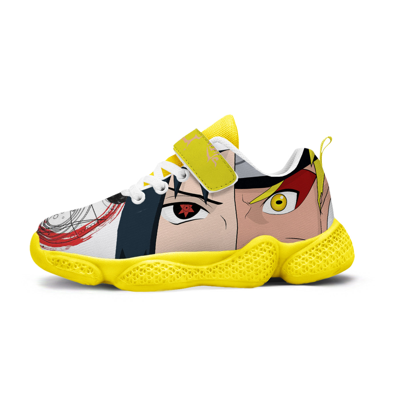 Uzumaki And Sasuke Uchiha Kids Running Shoes