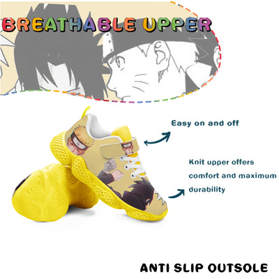 Uzumaki And Sasuke Uchiha Kids Running Shoes