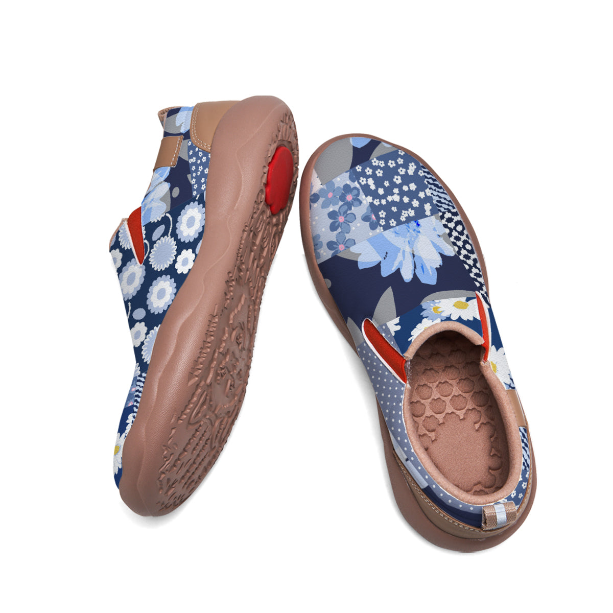 Floral Patchwork Slip On