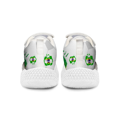 Brazil Soccer Kids Running Shoes