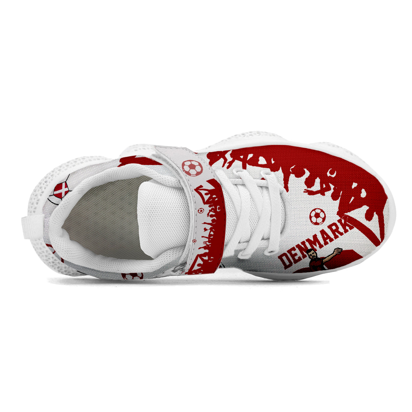 Denmark Soccer Kids Running Shoes