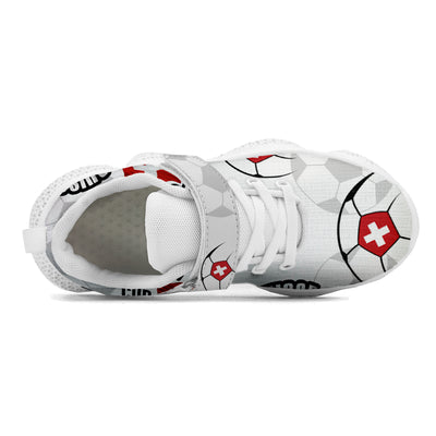 Switzerland Soccer Kids Running Shoes