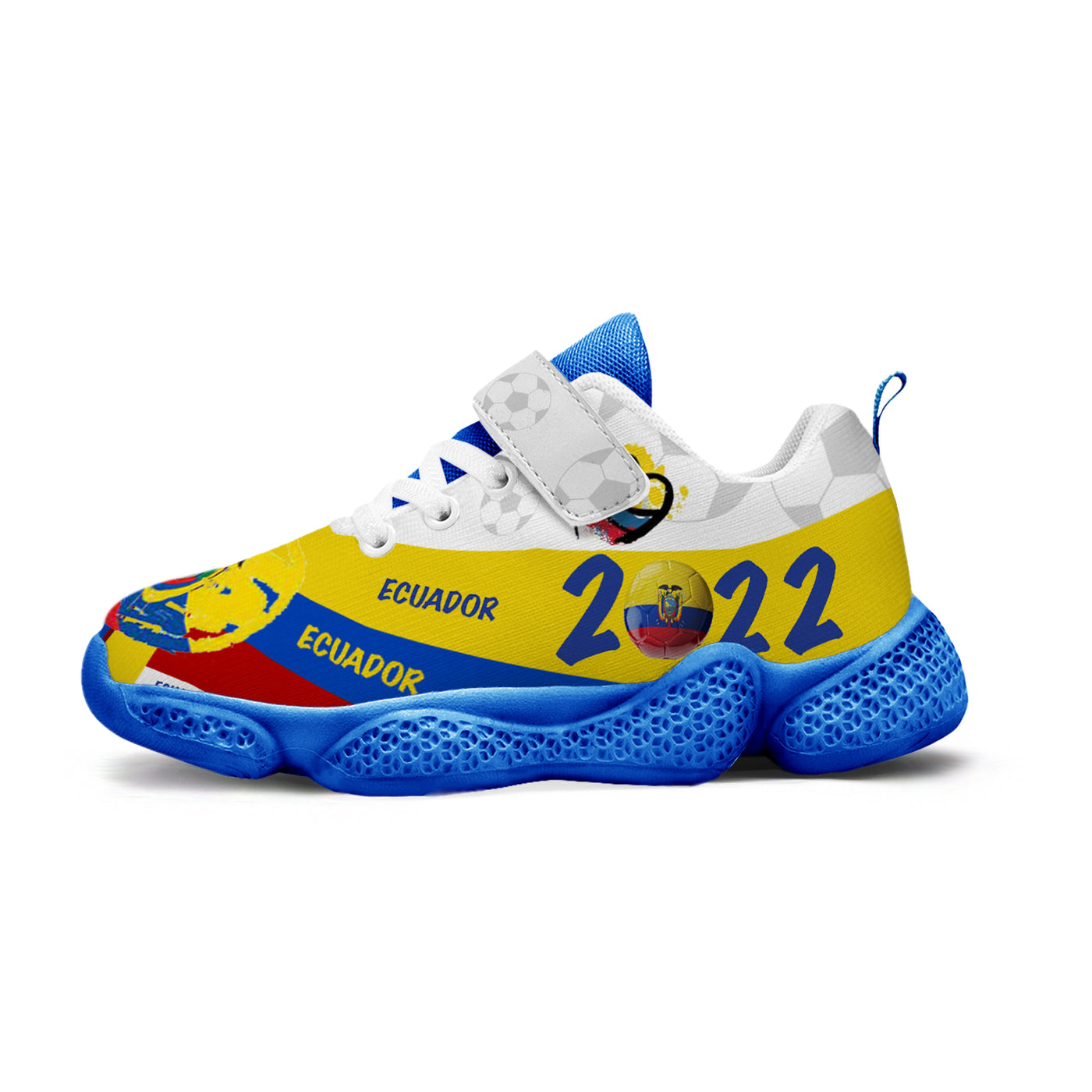 Ecuador Soccer Kids Running Shoes