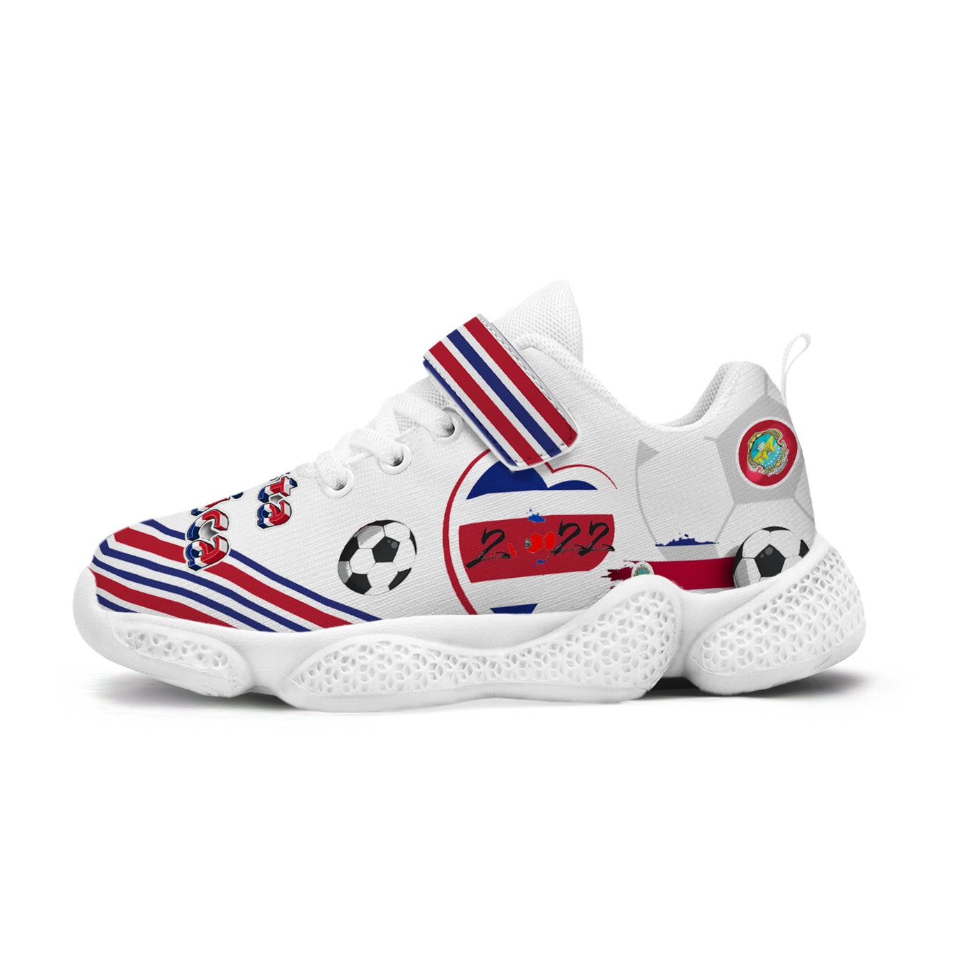 Costa Rica Soccer Kids Running Shoes