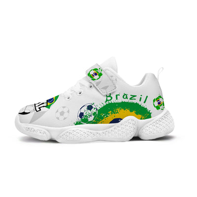 Brazil Soccer Kids Running Shoes