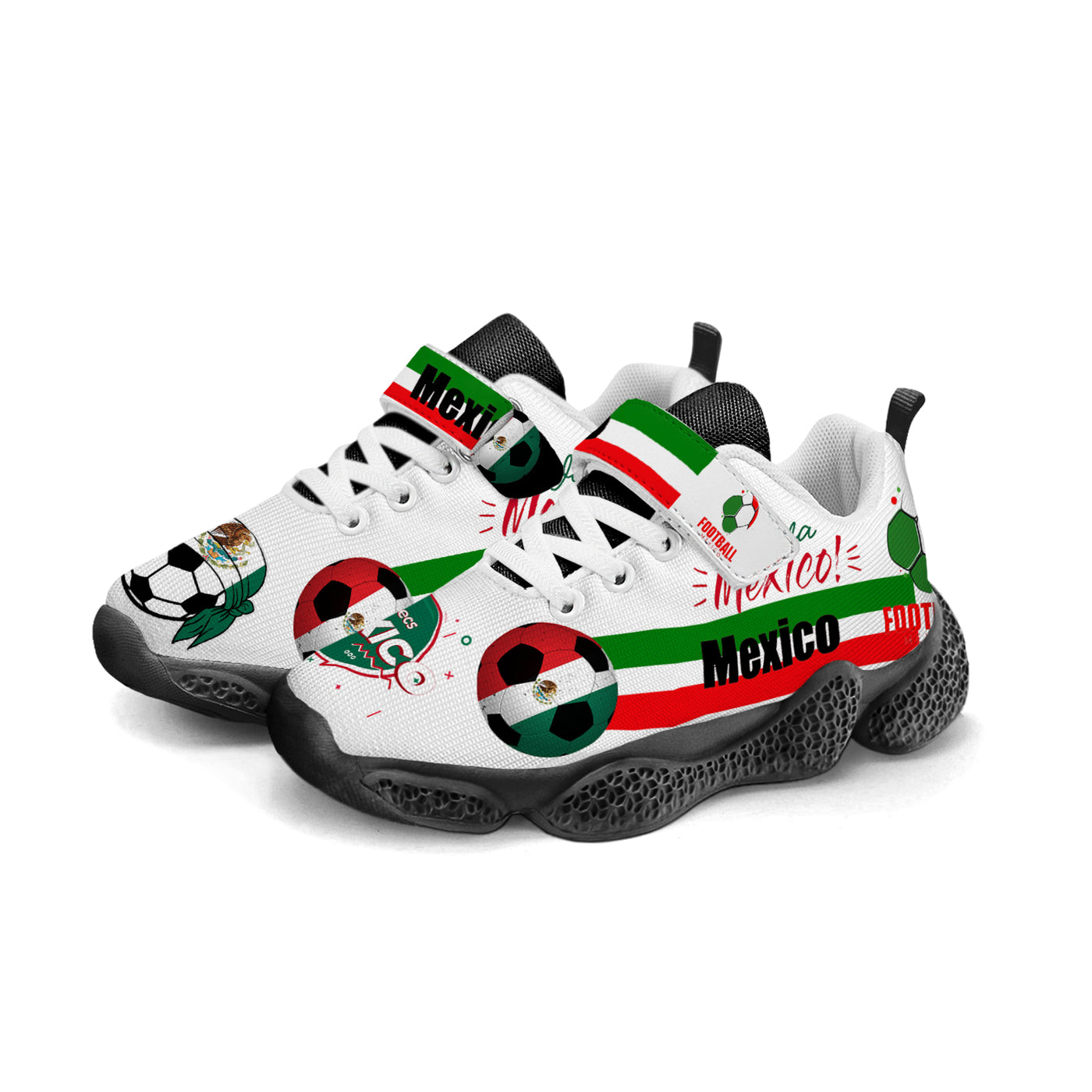 Mexico Soccer Kids Running Shoes