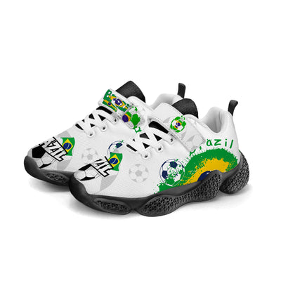 Brazil Soccer Kids Running Shoes