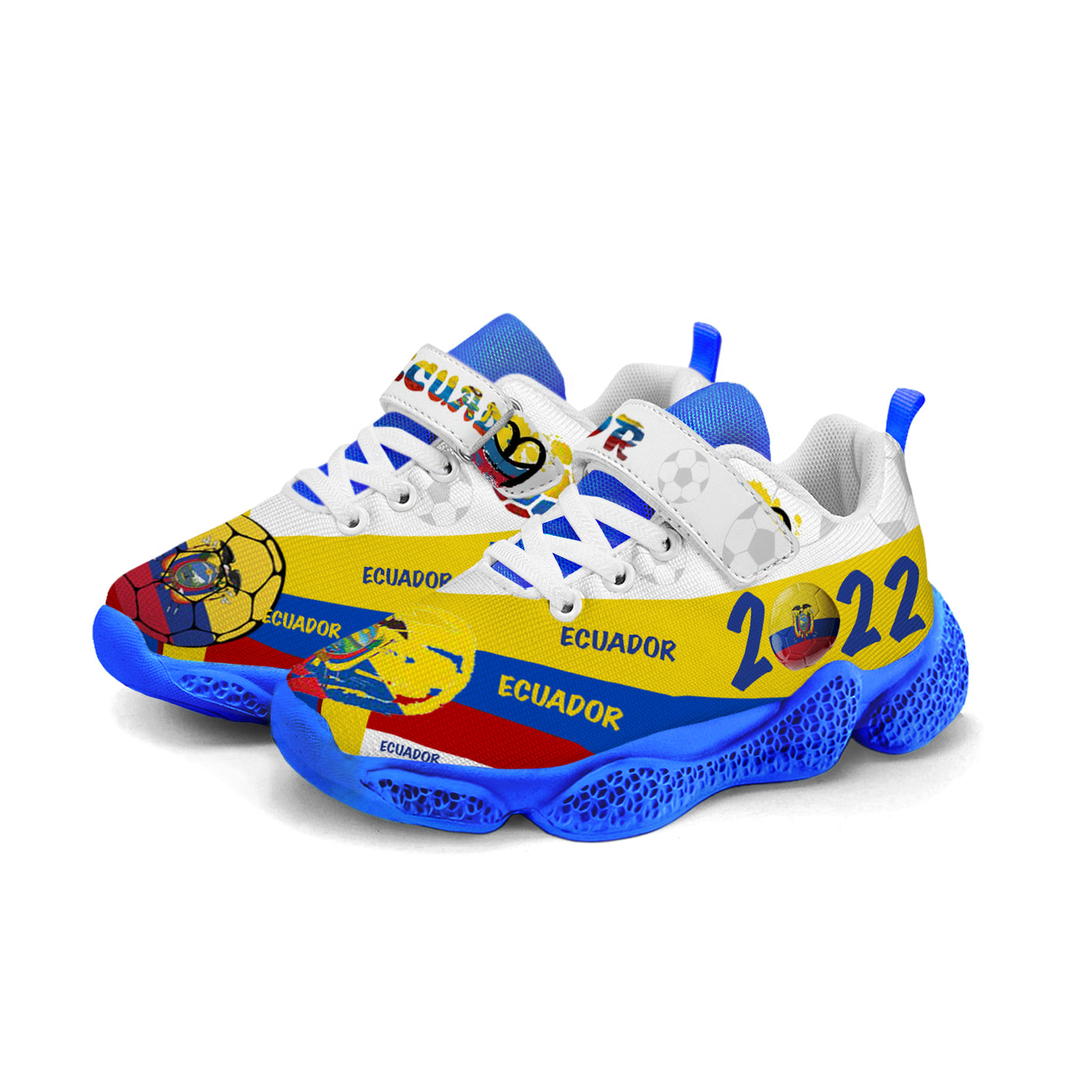 Ecuador Soccer Kids Running Shoes