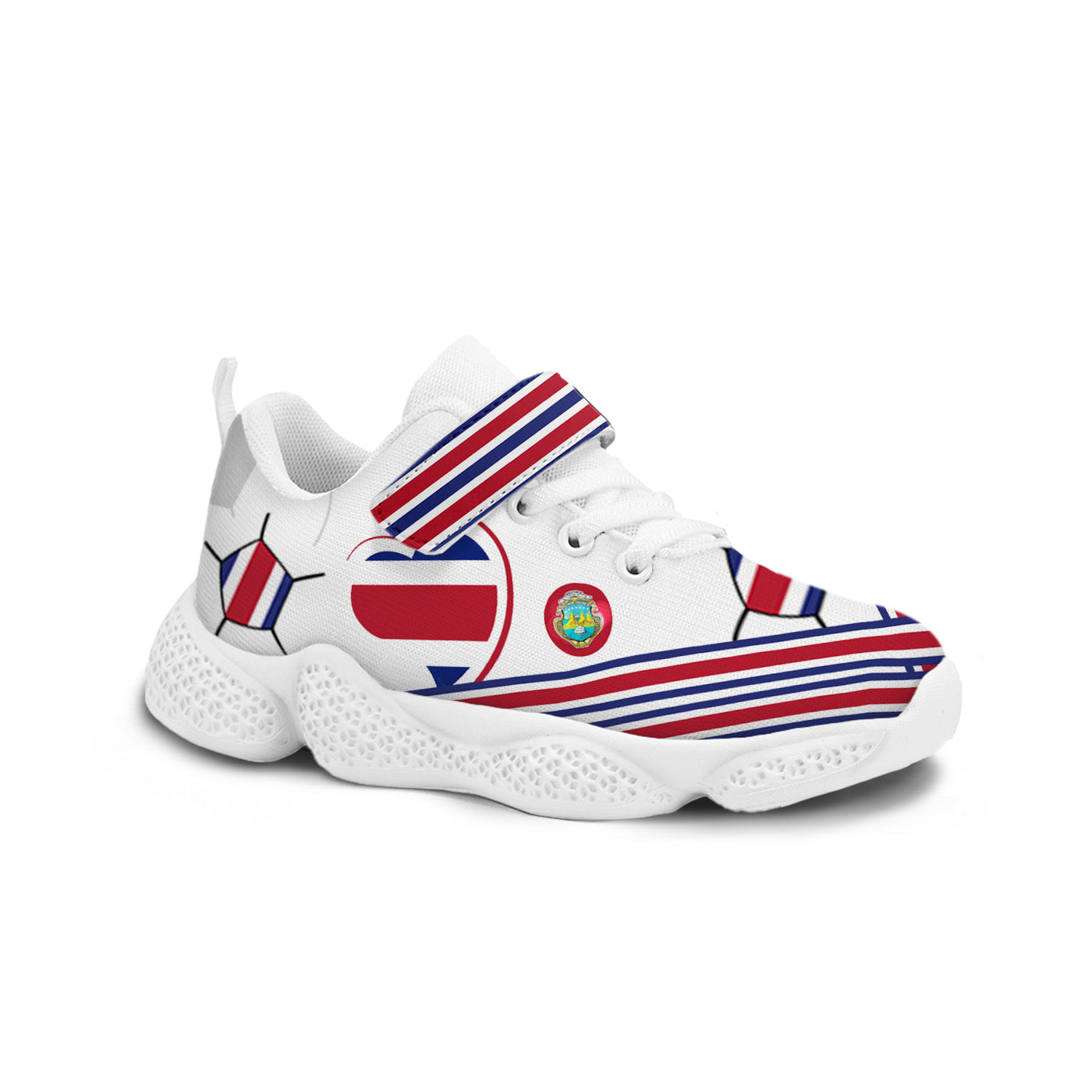 Costa Rica Soccer Kids Running Shoes