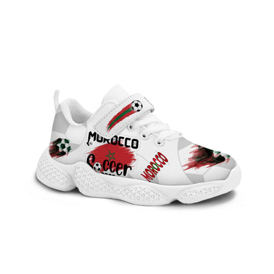 Morocco Soccer Kids Running Shoes