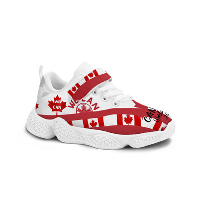 Canada Soccer Kids Running Shoes