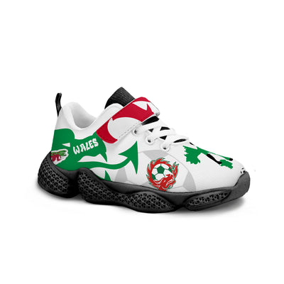 Wales Soccer Kids Running Shoes